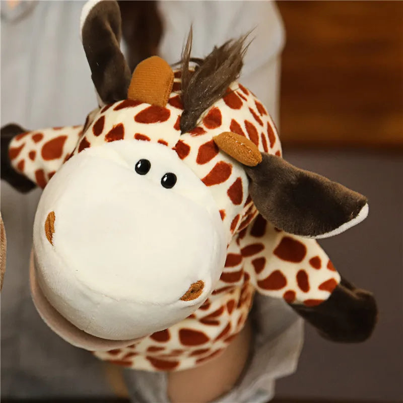 Kawaii Animal Finger Puppets | Soft Plush Educational Toy