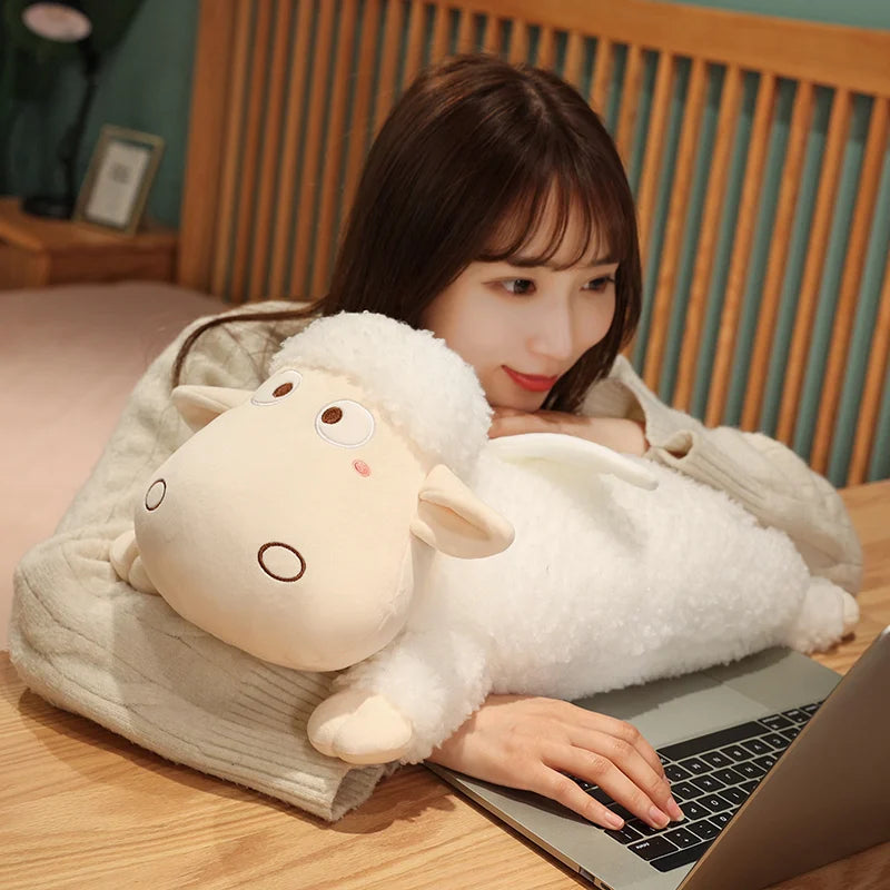 Creative Cartoon Sheep Plush Pillow | Perfect Gift for All Ages