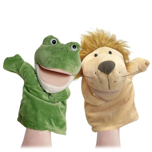 Kawaii Animal Plush Dolls | Soft Stuffed Hand Puppets for Kids
