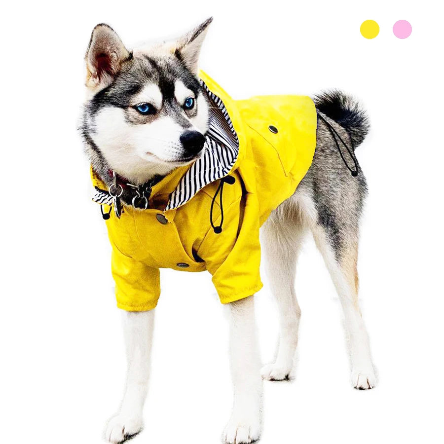 Waterproof Dog Coat for All Breeds | Stylish Rain Jacket