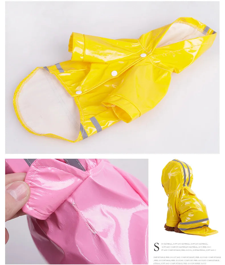 Waterproof Raincoat for Dogs and Cats | Summer Outdoor Apparel