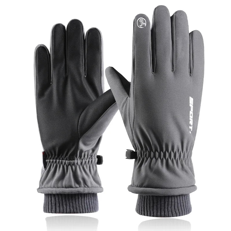 Winter Waterproof Ski Gloves | Touch Screen Warm Outdoor Gloves