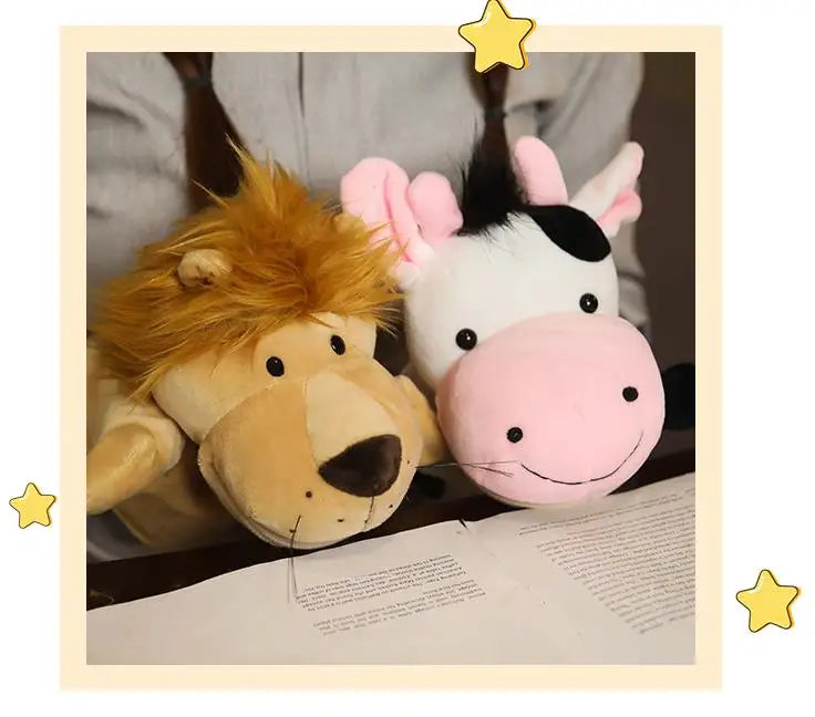 Kawaii Animal Finger Puppets | Soft Plush Educational Toy