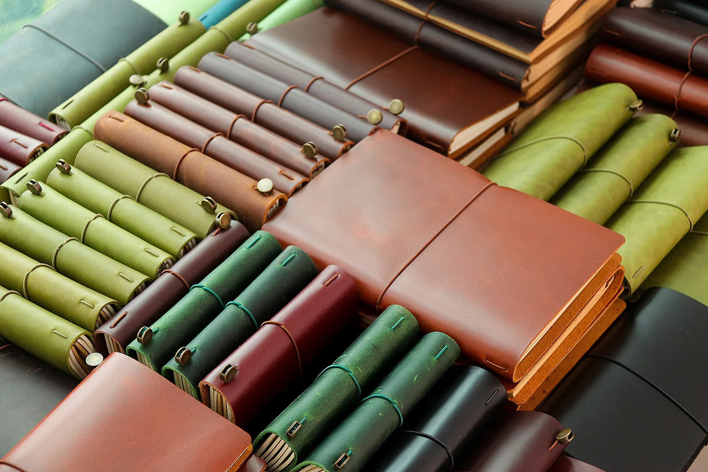 Handmade Retro Leather Cover Notebook | Travel Journal Diary