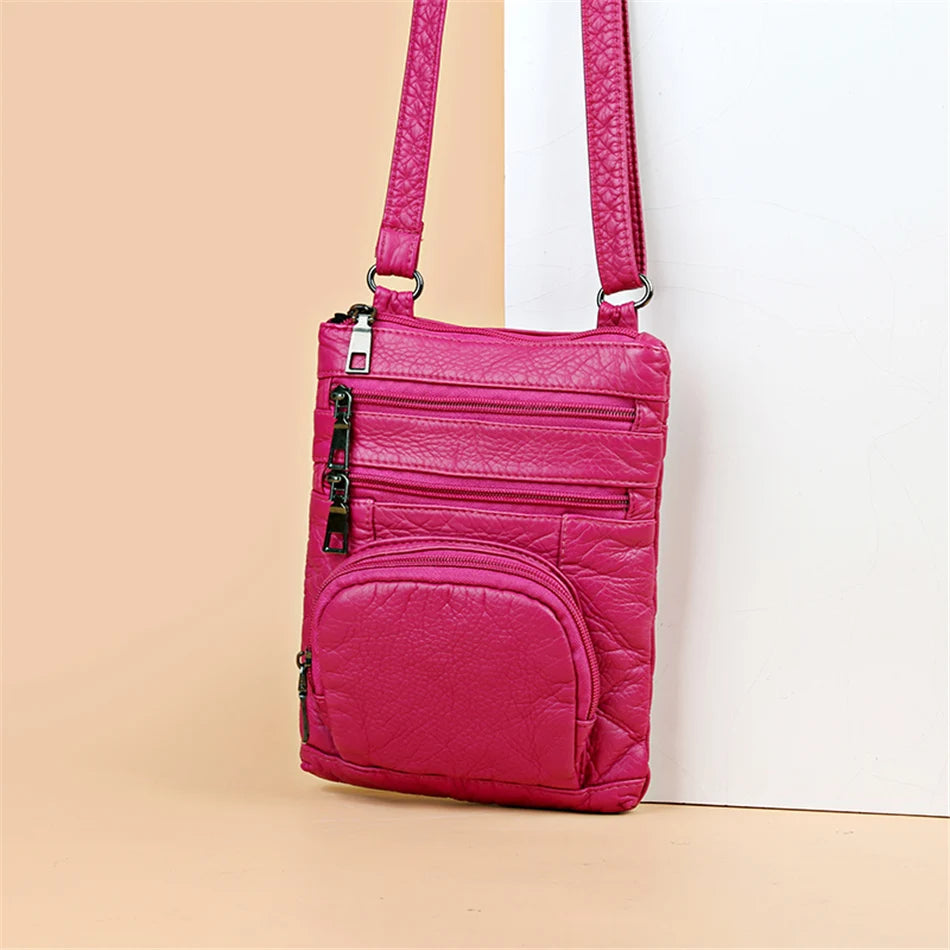 Bolso Bandolera con Múltiples Bolsillos para Mujer | Moderno y Versátil
