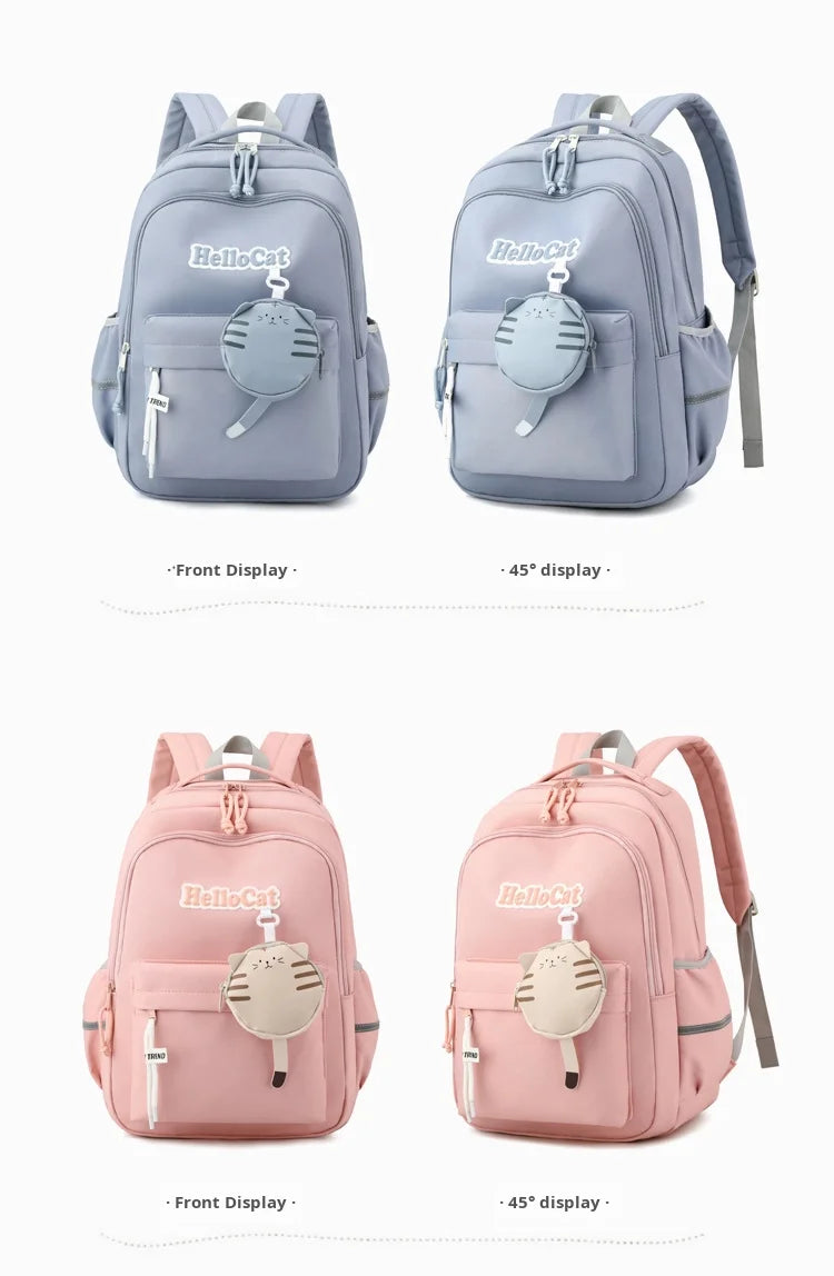 Ultra-Light Waterproof Unisex School Bag for Students | 20-36L