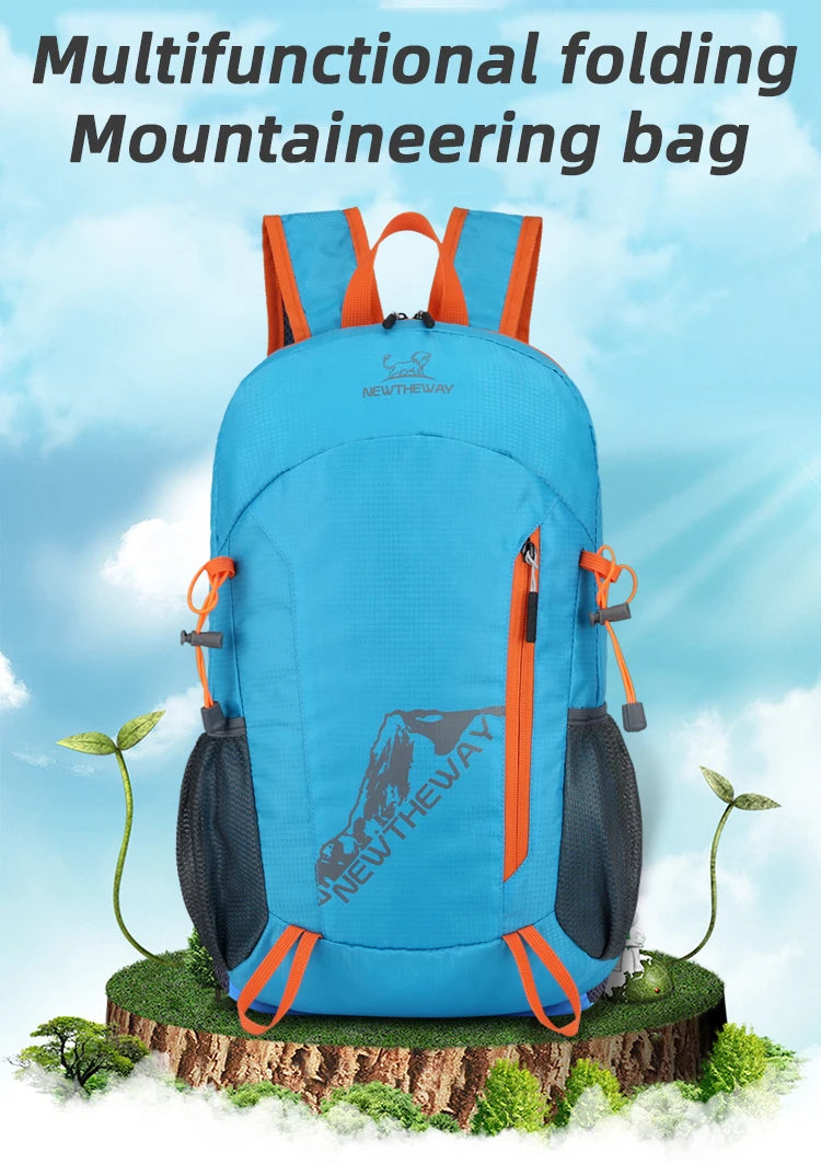 22L Ultralight Portable Foldable Backpack for Outdoor Adventures