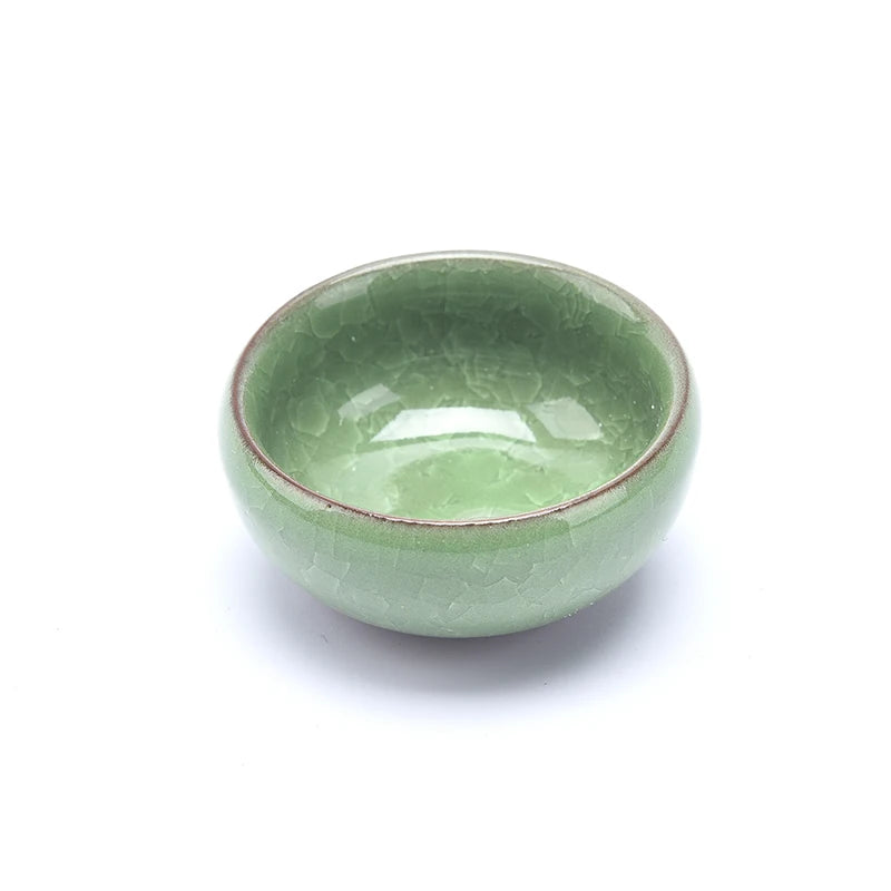Cute Ice-Crack Glaze Flower Ceramic Succulent Planter Mini Pot