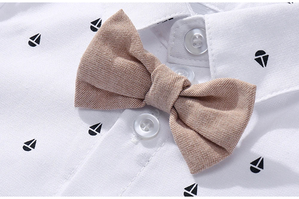 Newborn Baby Boy Romper Set | Stylish Outfit for Events