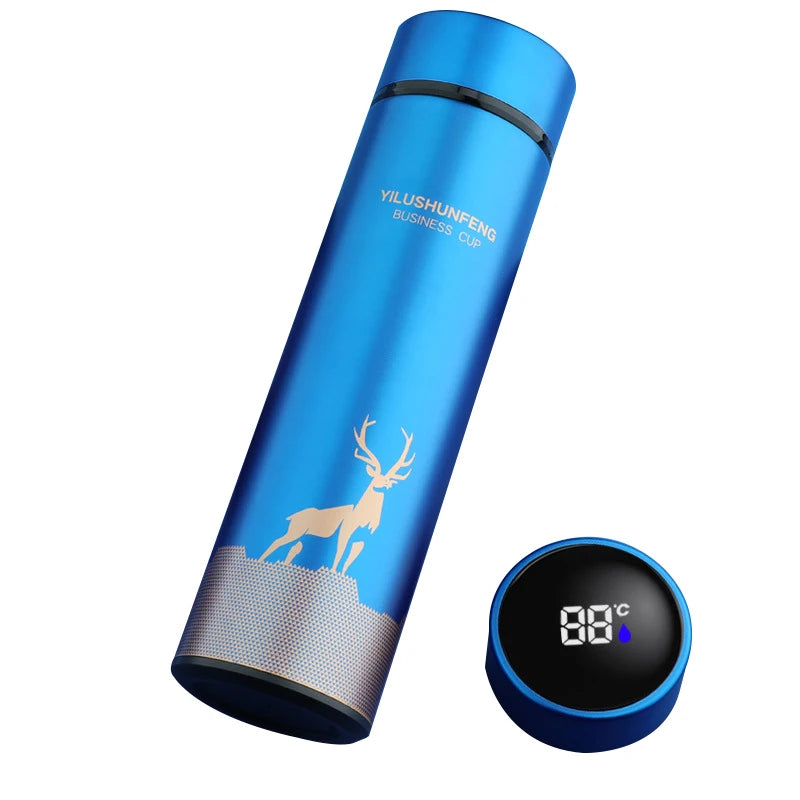 500ML Smart Thermos Water Bottle | Digital Temperature Display
