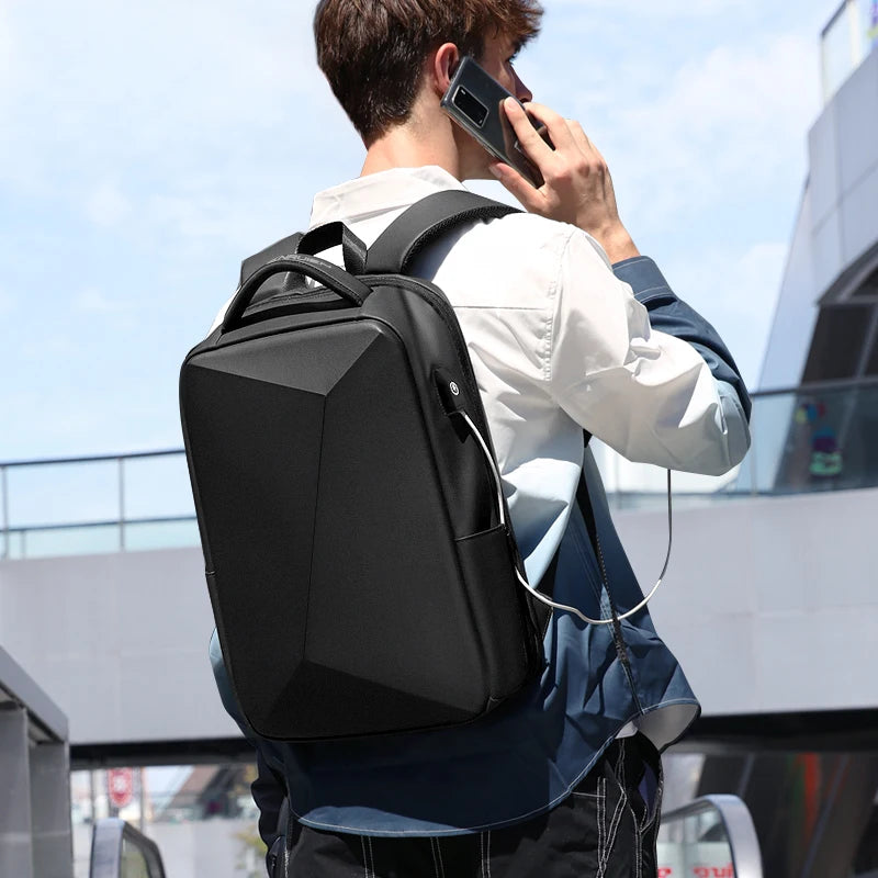 Waterproof Anti-Theft Laptop Backpack | USB Charging Business Bag