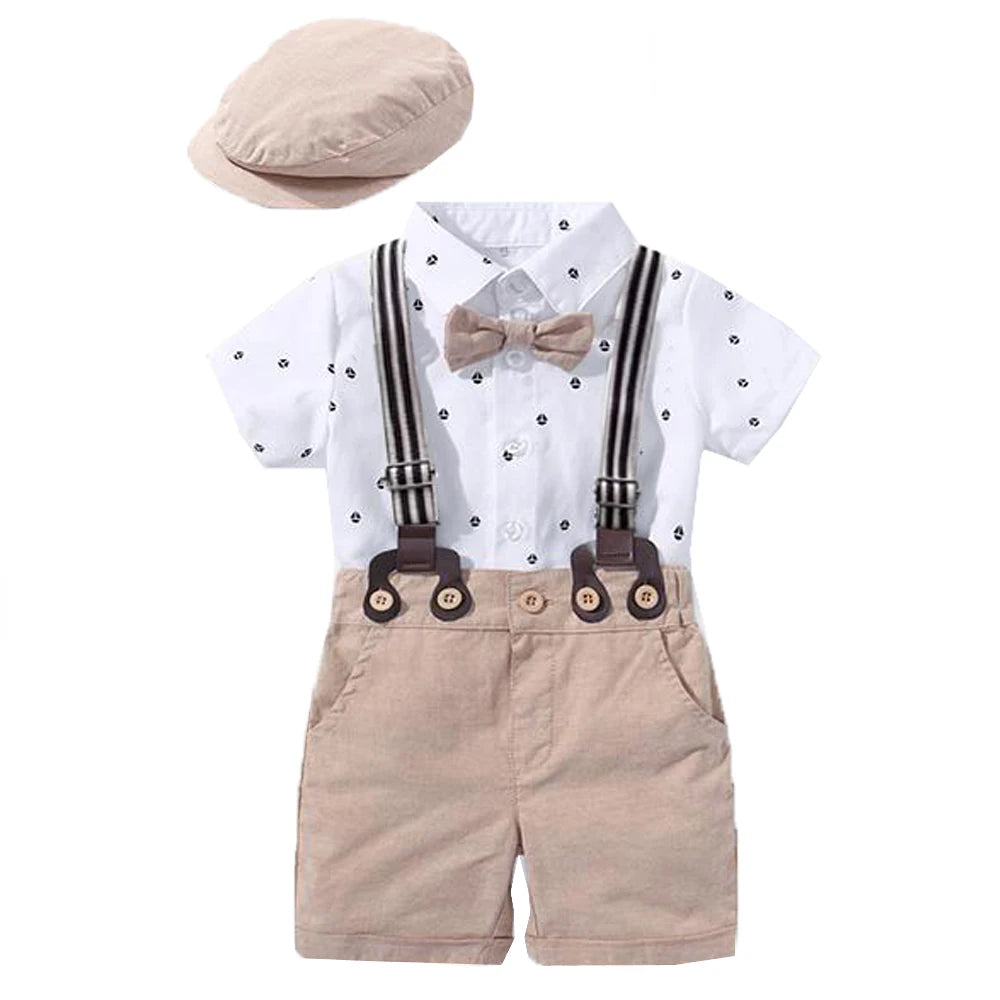 Newborn Baby Boy Romper Set | Stylish Outfit for Events