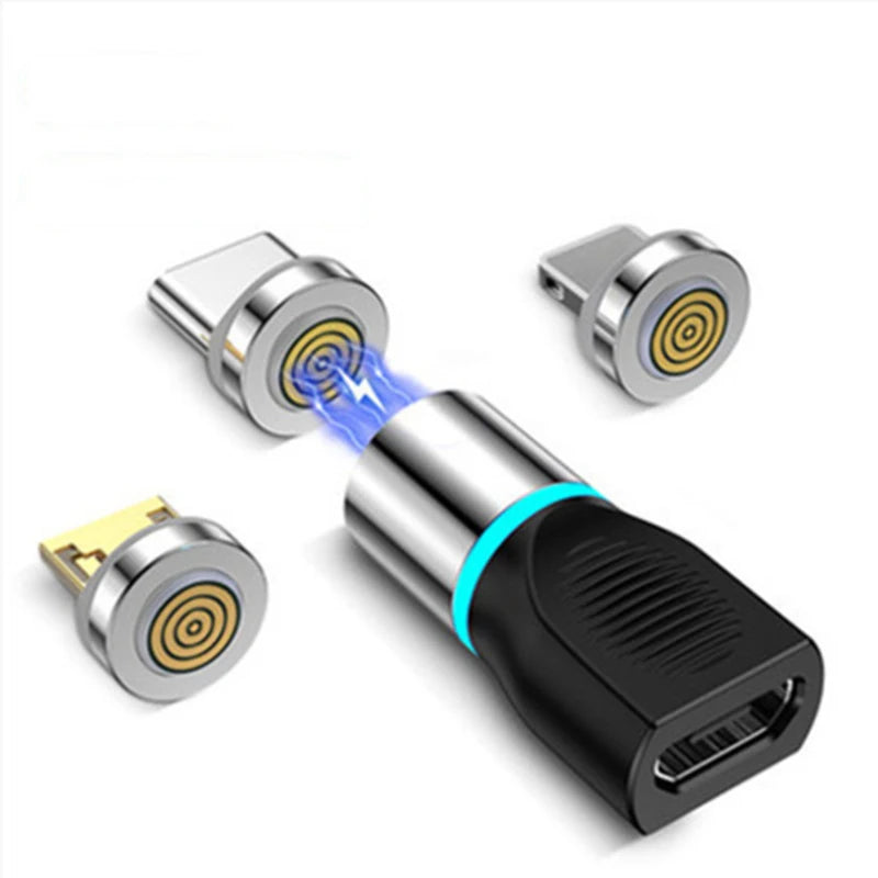 Magnetic Micro to Type C Adapter | Lightning Converter for Devices