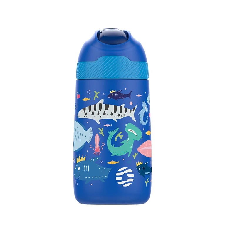Vacuum Water Bottle for Children | BPA Free, Healthy Straw Design
