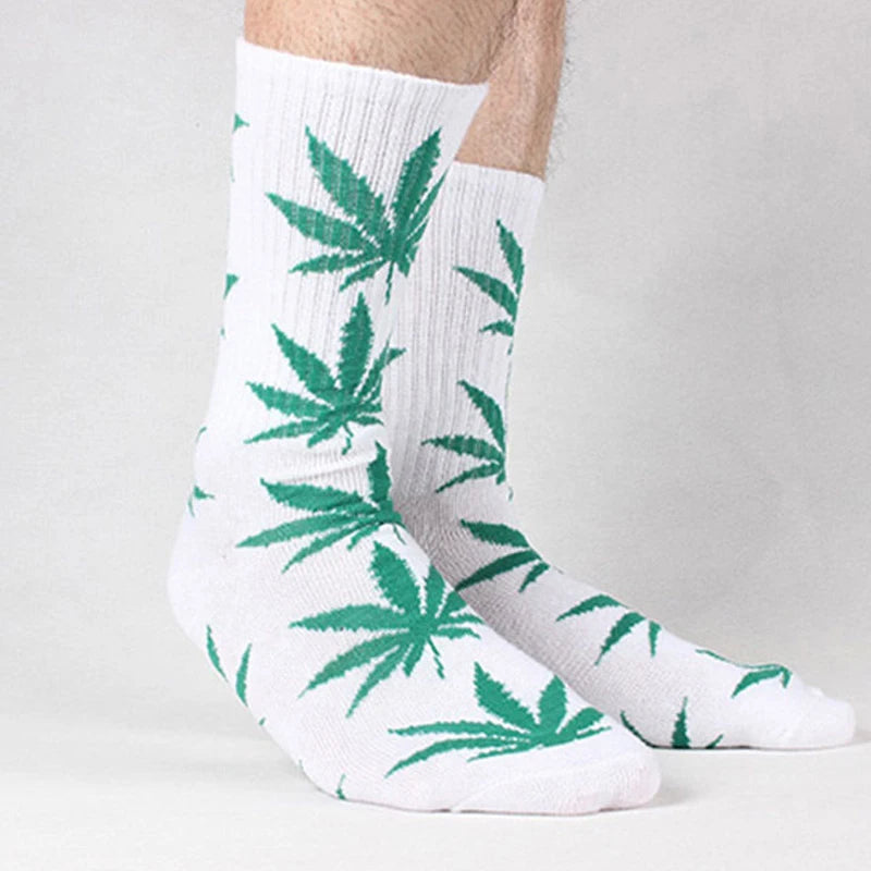 Men's Fashionable Hemp Cotton Crew Socks | Stylish Everyday Wear
