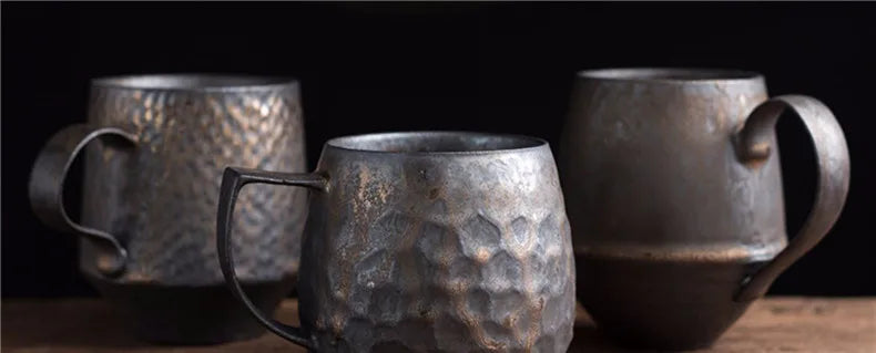Vintage Ceramic Tea Mugs | Elegant Drinkware for Tea & Coffee