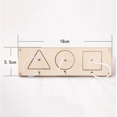 Educational Montessori Busy Board for Kids | Sensory Wooden Toys