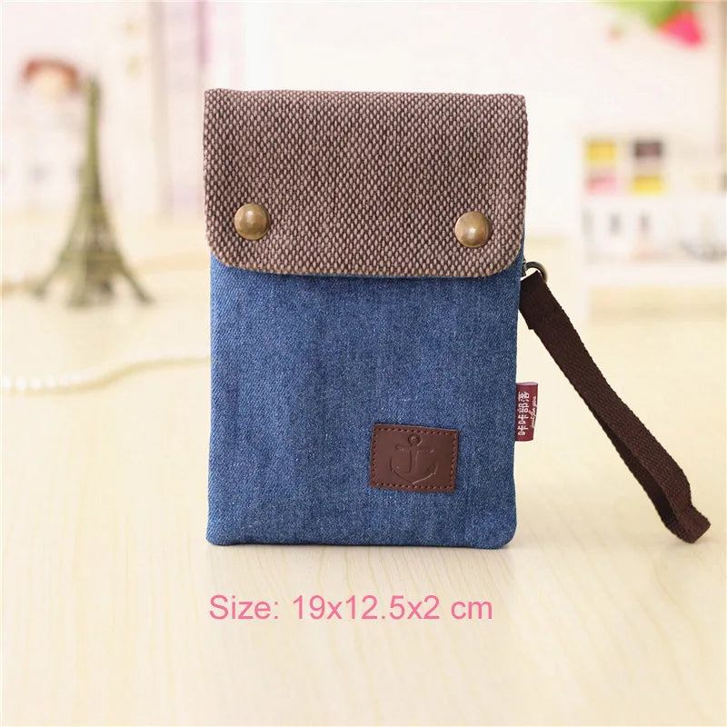 Stylish Denim Messenger Bag for Men and Women | Versatile Shoulder Clutch