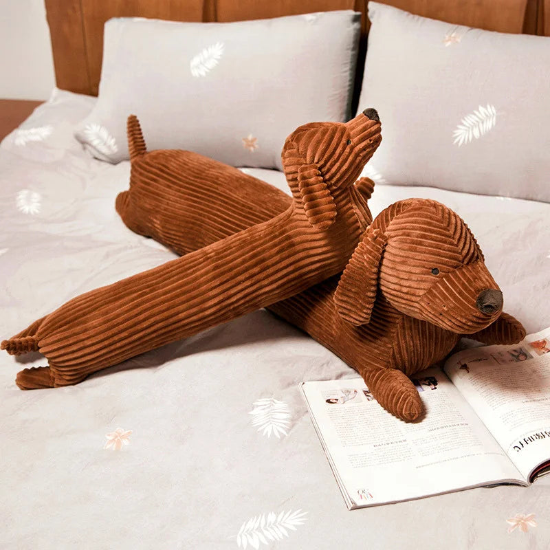 Lifelike Dachshund Plush Pillow | Cozy Home Décor Cushion