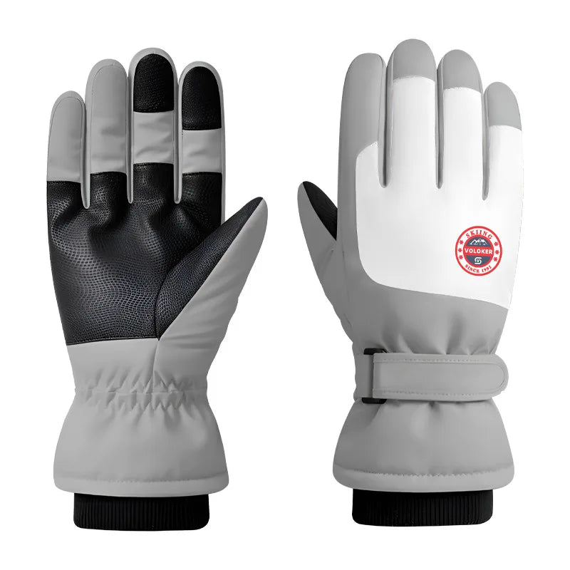 Men's Winter Ski Gloves | Thermal Insulated Touchscreen Gloves