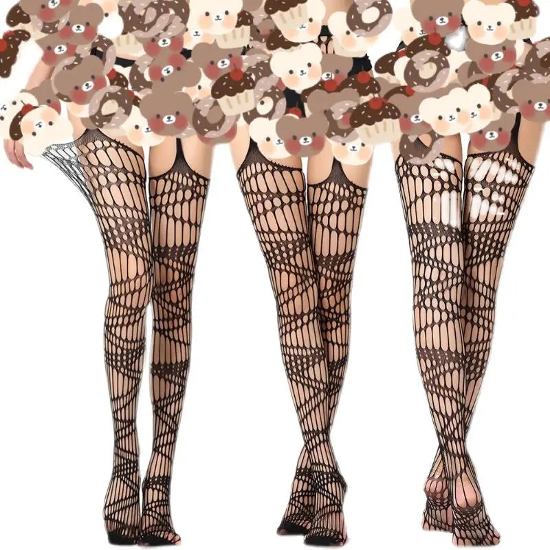 Long Sexy Fishnet Stockings for Women | Embrace Gothic Style