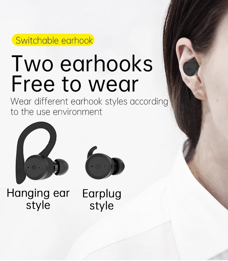 Waterproof Bluetooth Earphones | 20 Hours Playtime & Comfort Fit
