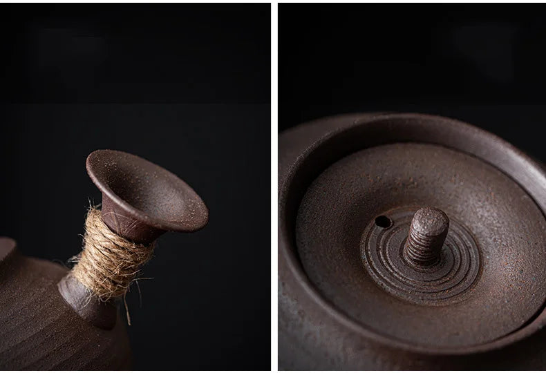 Japanese Style Retro Ceramic Teapot | Vintage Tea Service