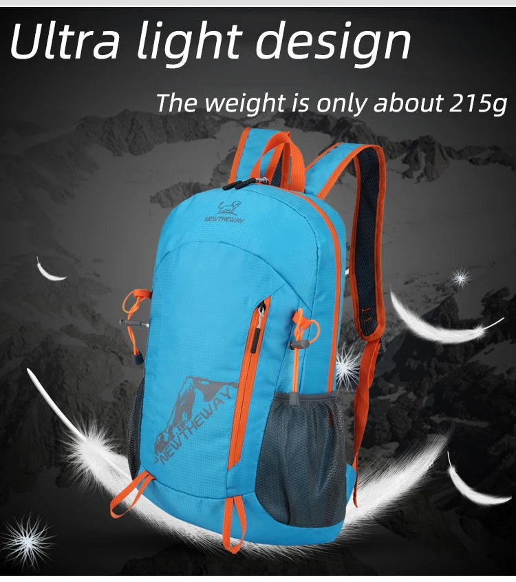 22L Ultralight Portable Foldable Backpack for Outdoor Adventures