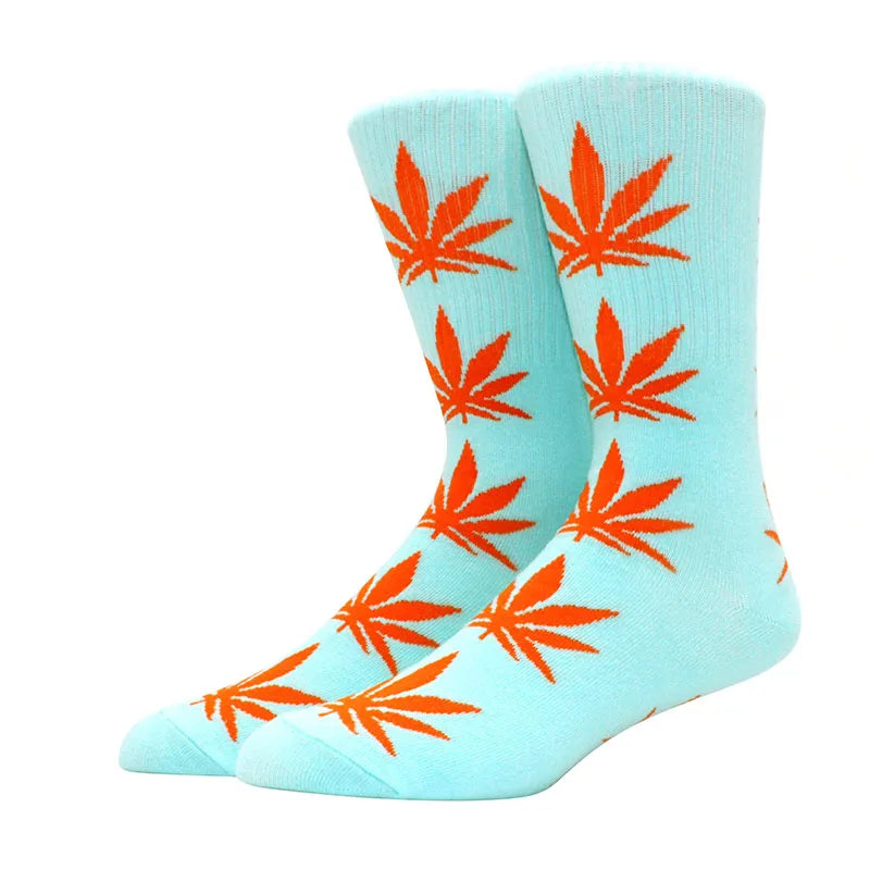 Men's Fashionable Hemp Cotton Crew Socks | Stylish Everyday Wear