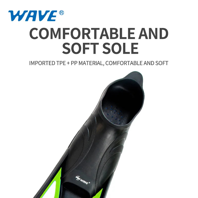 Foliated Adult Diving Flippers | Swim Fins for Snorkeling & Swimming