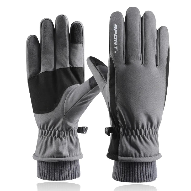 Winter Waterproof Ski Gloves | Touch Screen Warm Outdoor Gloves