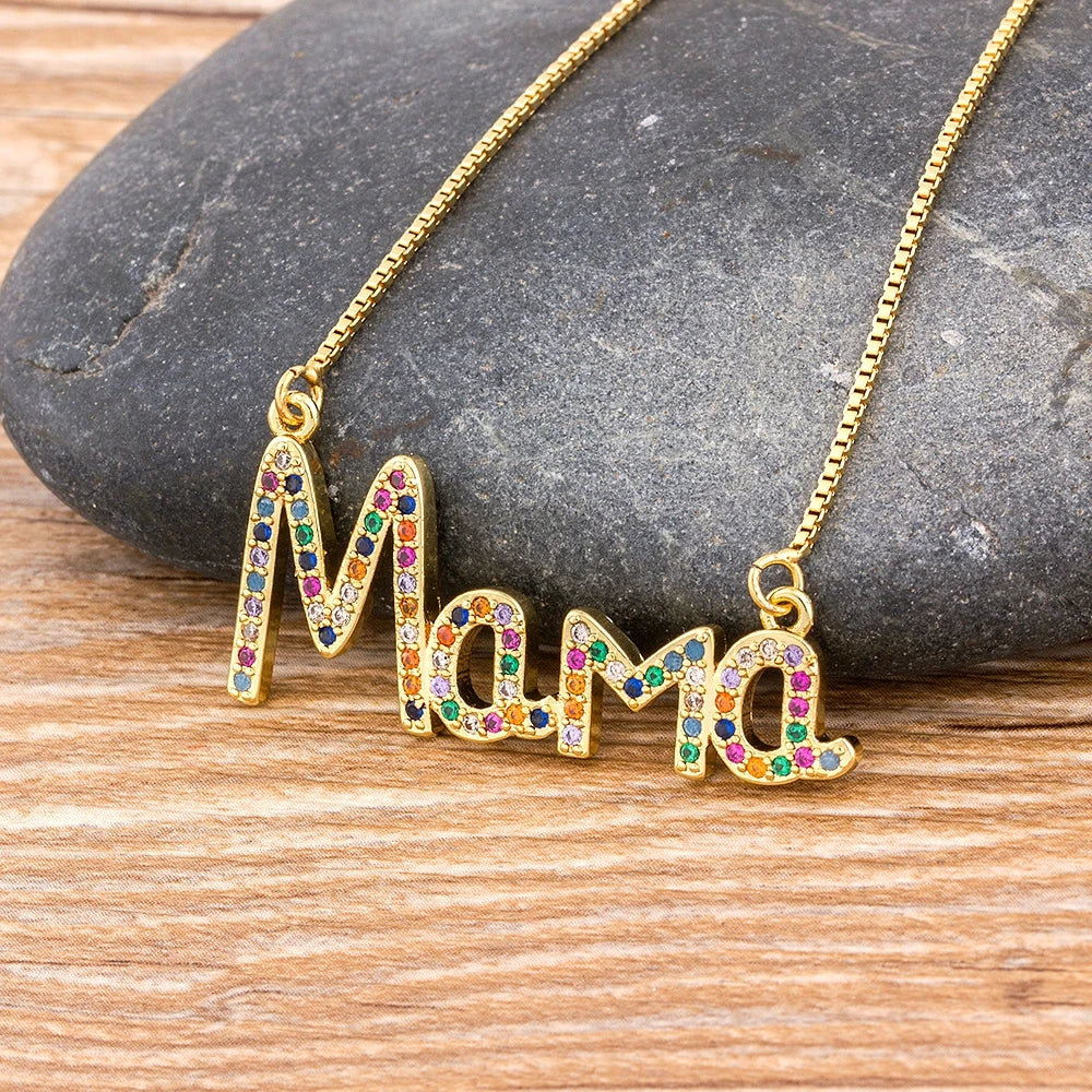 Elegant Customizable Letter Name Pendant Necklace for Women