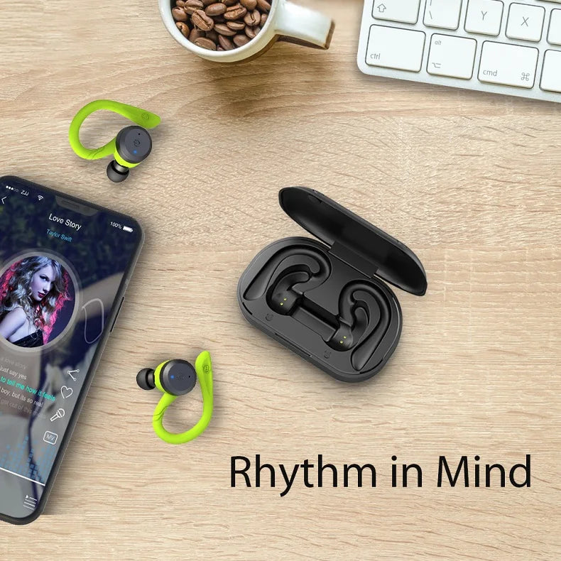 Waterproof Bluetooth Earphones | 20 Hours Playtime & Comfort Fit