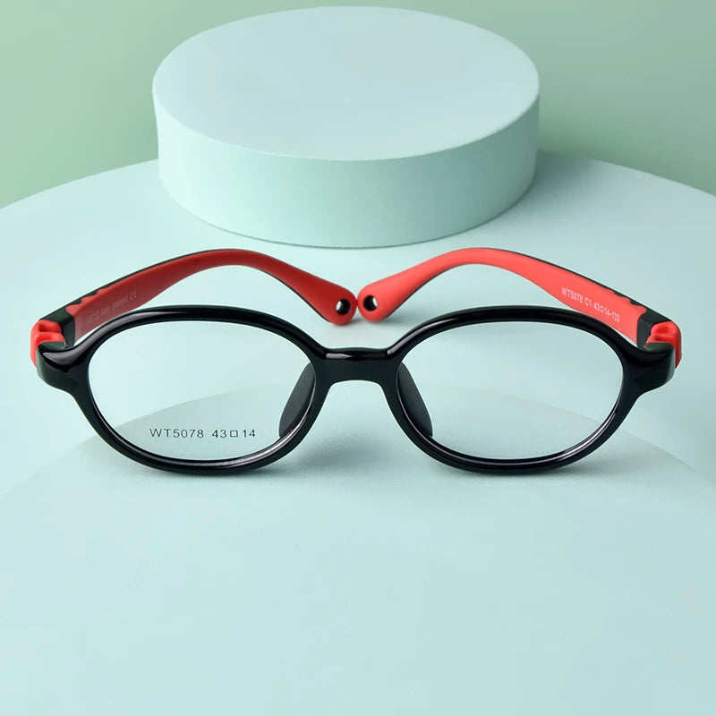 Children's Silicone Glasses Frames | Ultra-Light Myopia Glasses