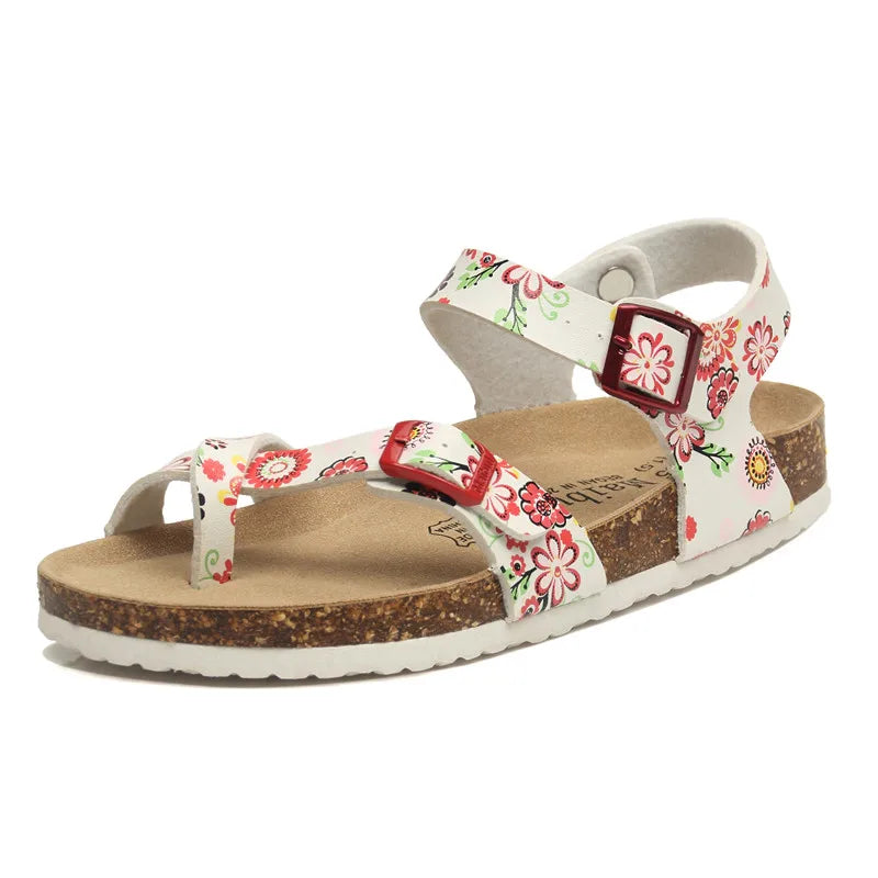 Fashion Casual Cork Sandals for Women | Summer Beach Gladiator Shoes