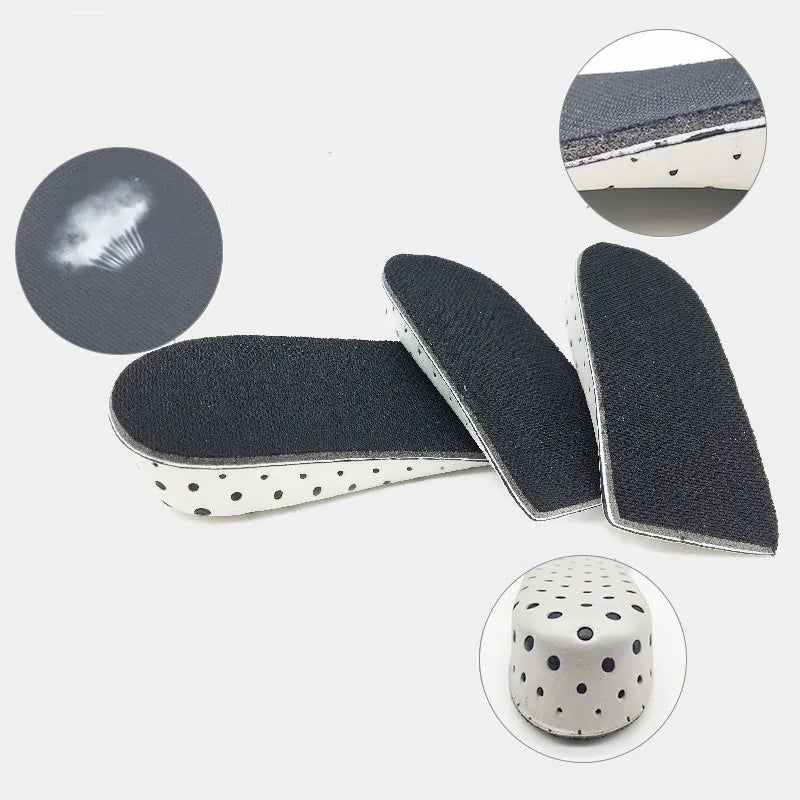 Height Increase Insoles | Breathable Memory Foam Shoe Lifts
