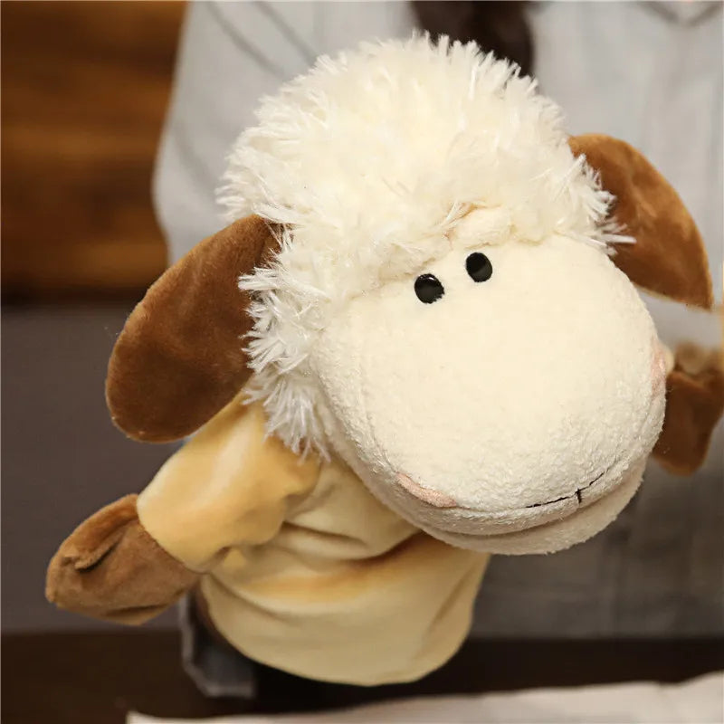 Kawaii Animal Finger Puppets | Soft Plush Educational Toy