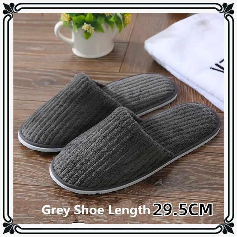 Comfortable Disposable Cotton Slippers | Hotel & Home Use