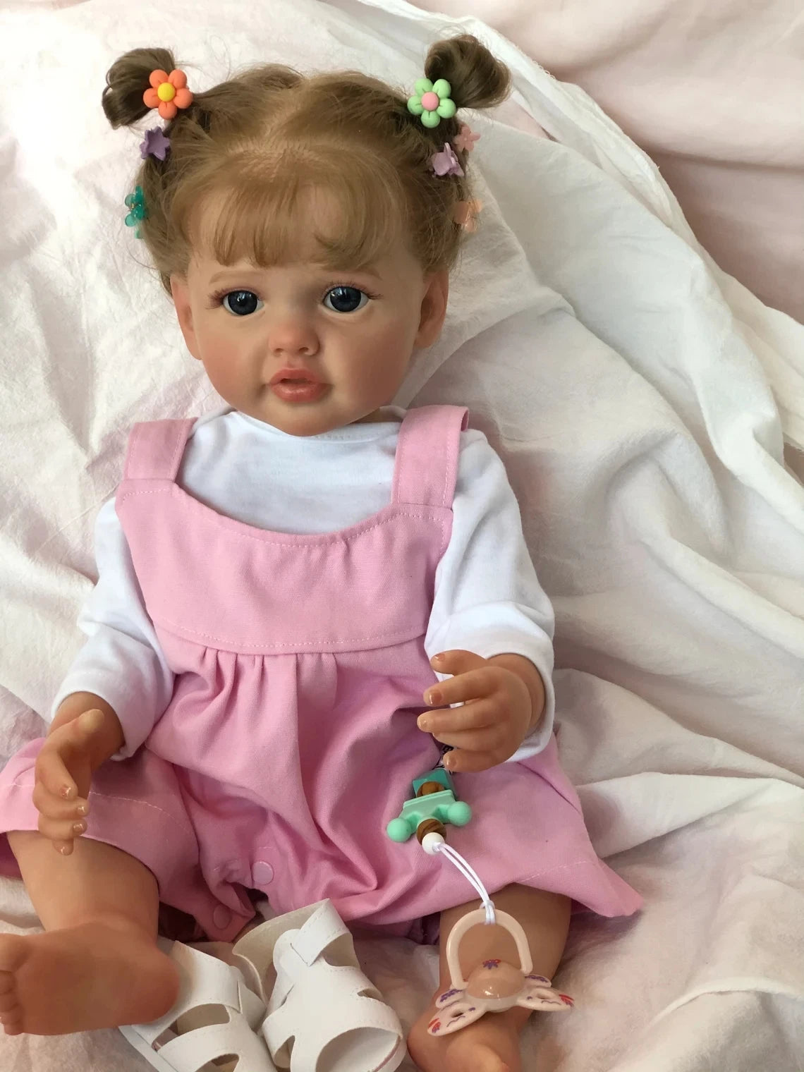 Muñeca Reborn Bebé Realista | Silicona de Cuerpo Completo Impermeable