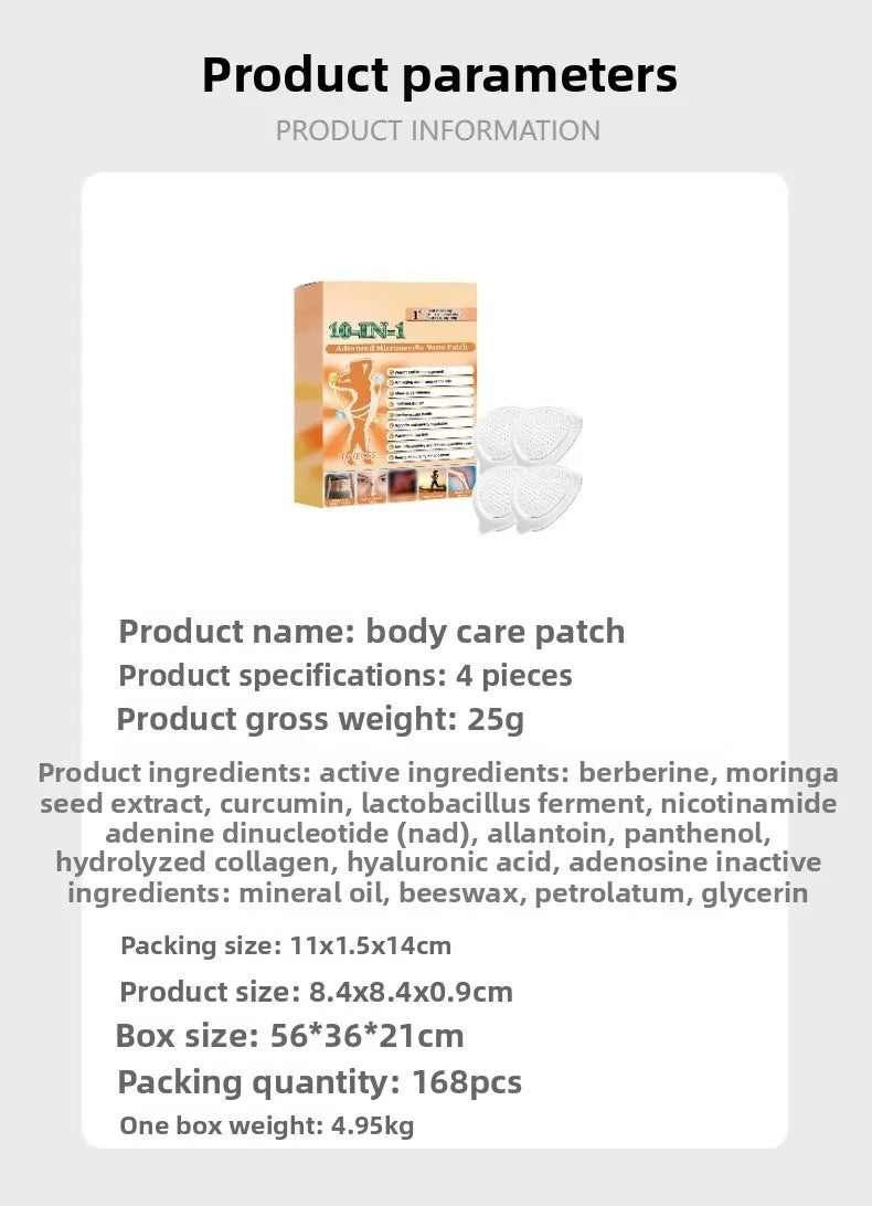 Gentle Adhesive Body Care Patch | Daily Topical Treatment