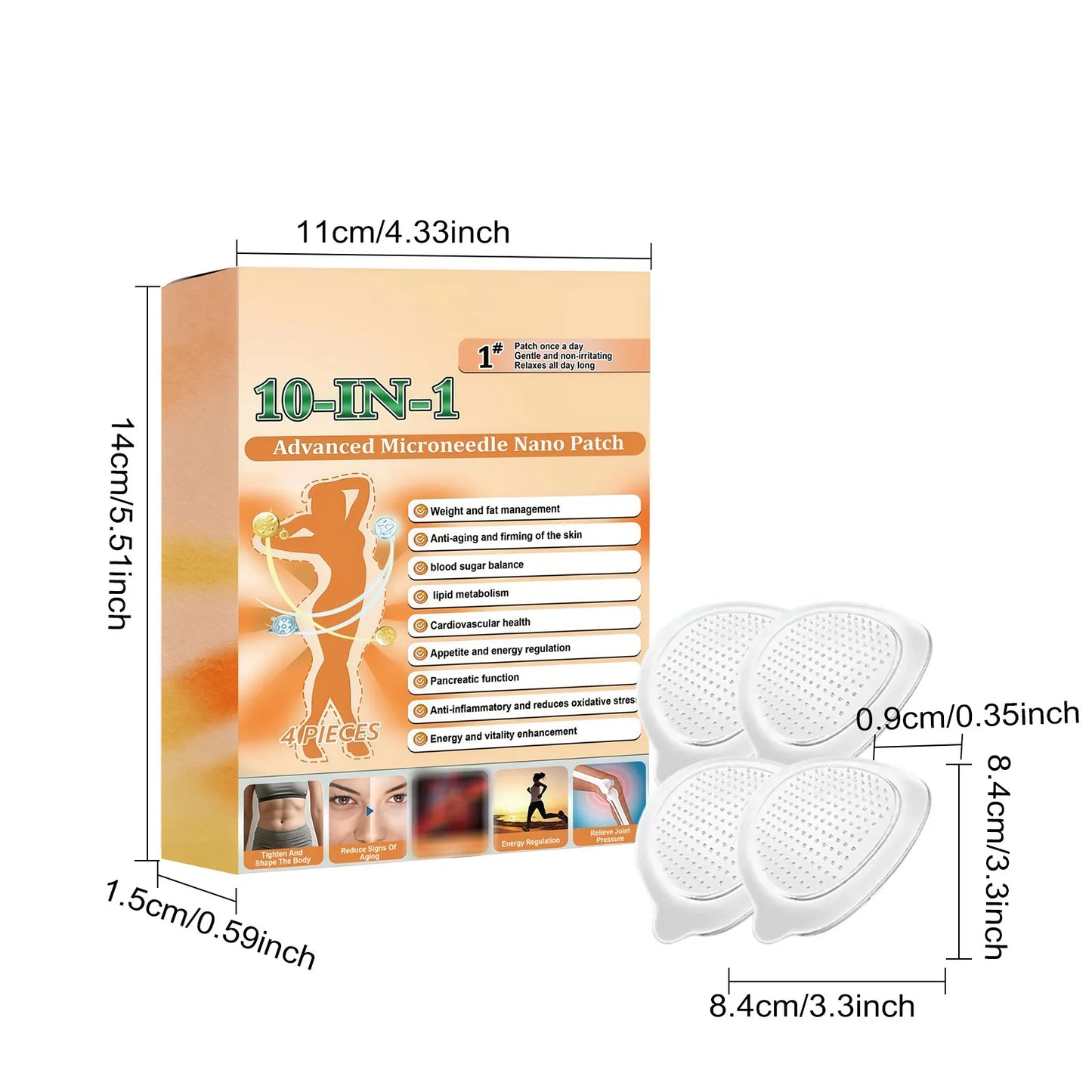 Gentle Adhesive Body Care Patch | Daily Topical Treatment
