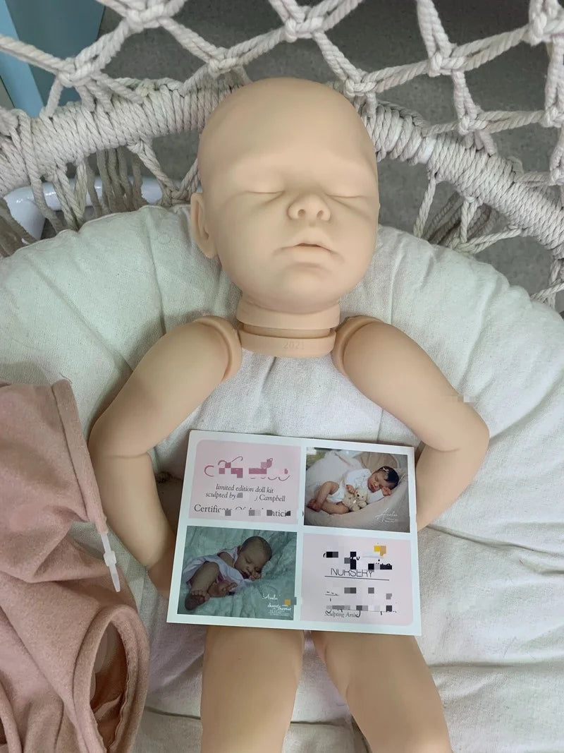 20-Inch Reborn Doll Kit | Lifelike Soft Touch Unpainted Doll Parts