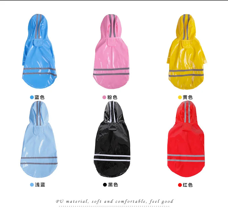 Waterproof Raincoat for Dogs and Cats | Summer Outdoor Apparel