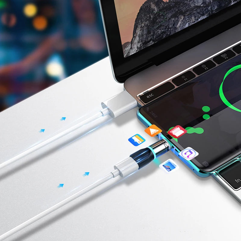 Magnetic Micro to Type C Adapter | Lightning Converter for Devices