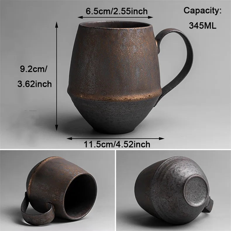 Vintage Ceramic Tea Mugs | Elegant Drinkware for Tea & Coffee