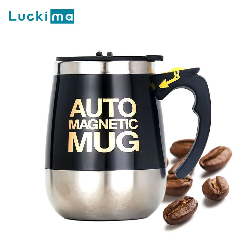 Taza eléctrica autoagitadora | Mezclador inteligente para café y leche