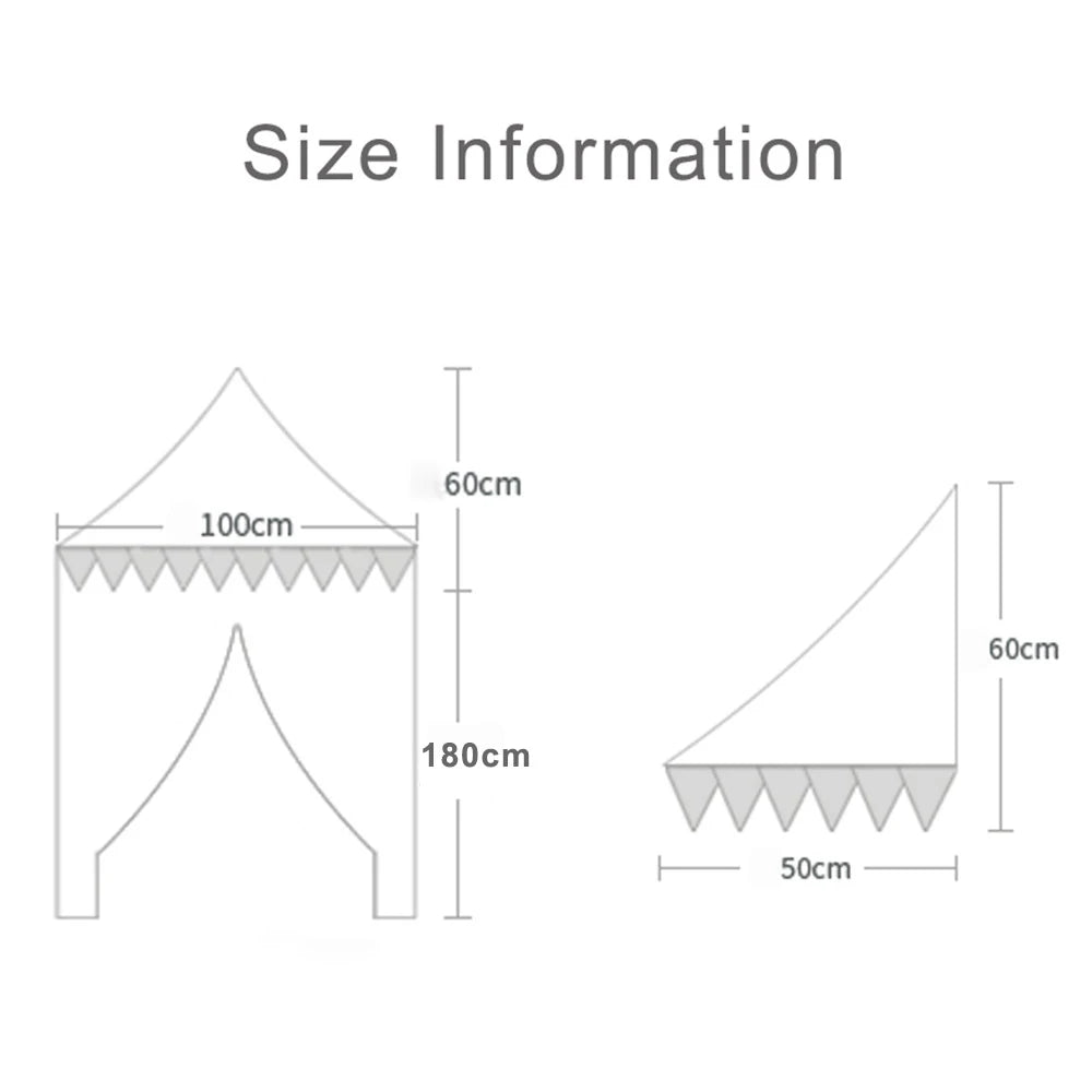 Children's Play House Castle Teepee Tent | Fun Indoor Decor