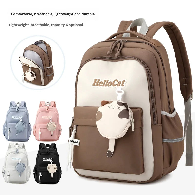 Ultra-Light Waterproof Unisex School Bag for Students | 20-36L