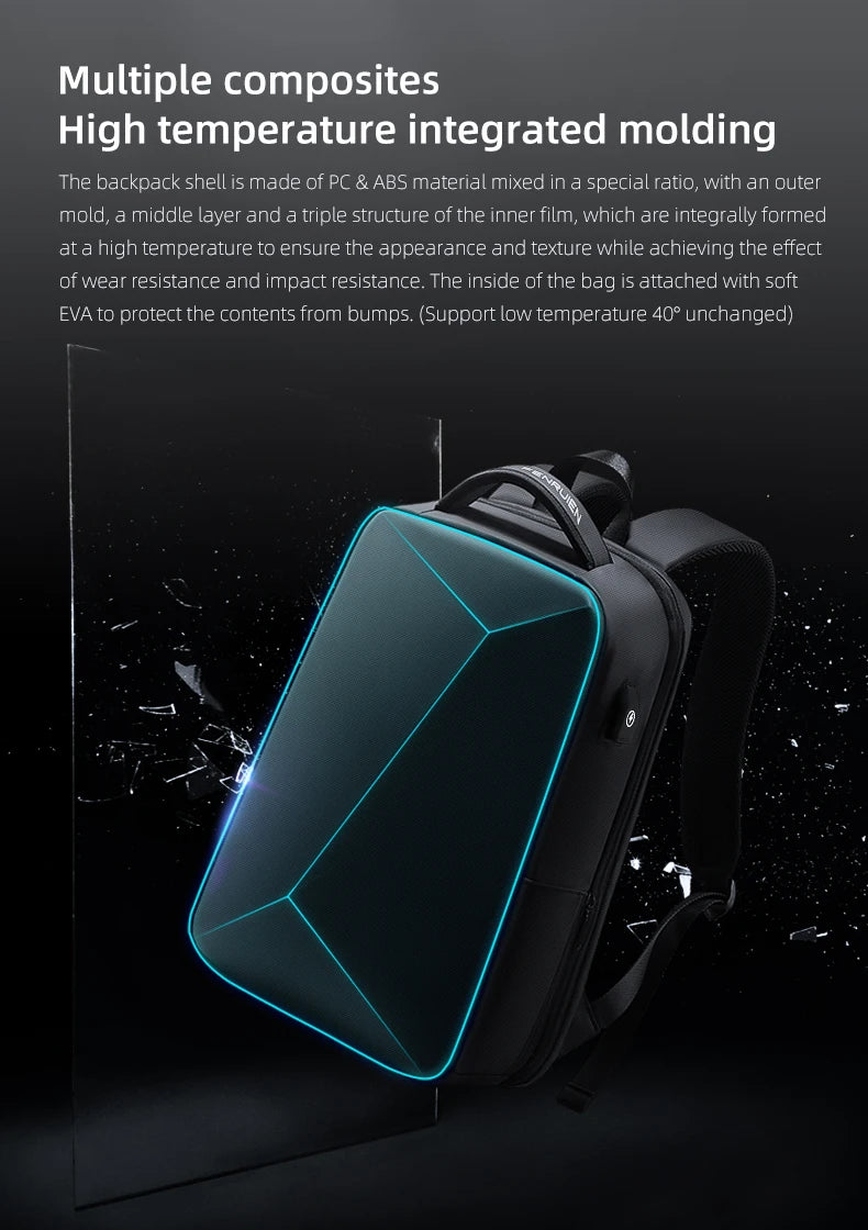 Waterproof Anti-Theft Laptop Backpack | USB Charging Business Bag