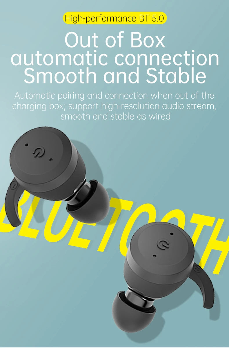 Waterproof Bluetooth Earphones | 20 Hours Playtime & Comfort Fit